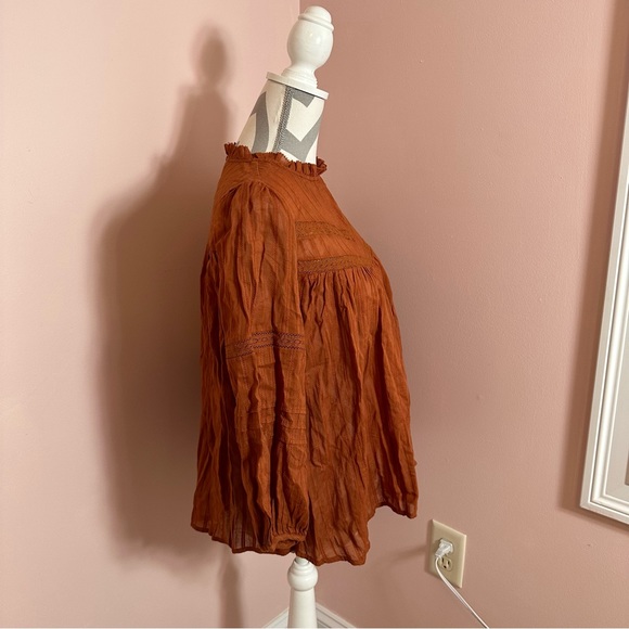 Universal Thread Orange Blouse - Picture 3 of 12